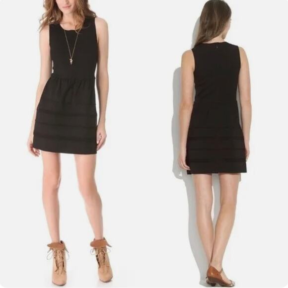 Madewell Silhouette Scuba Dress Royal Blue Women’s Size Large - Picture 8 of 8